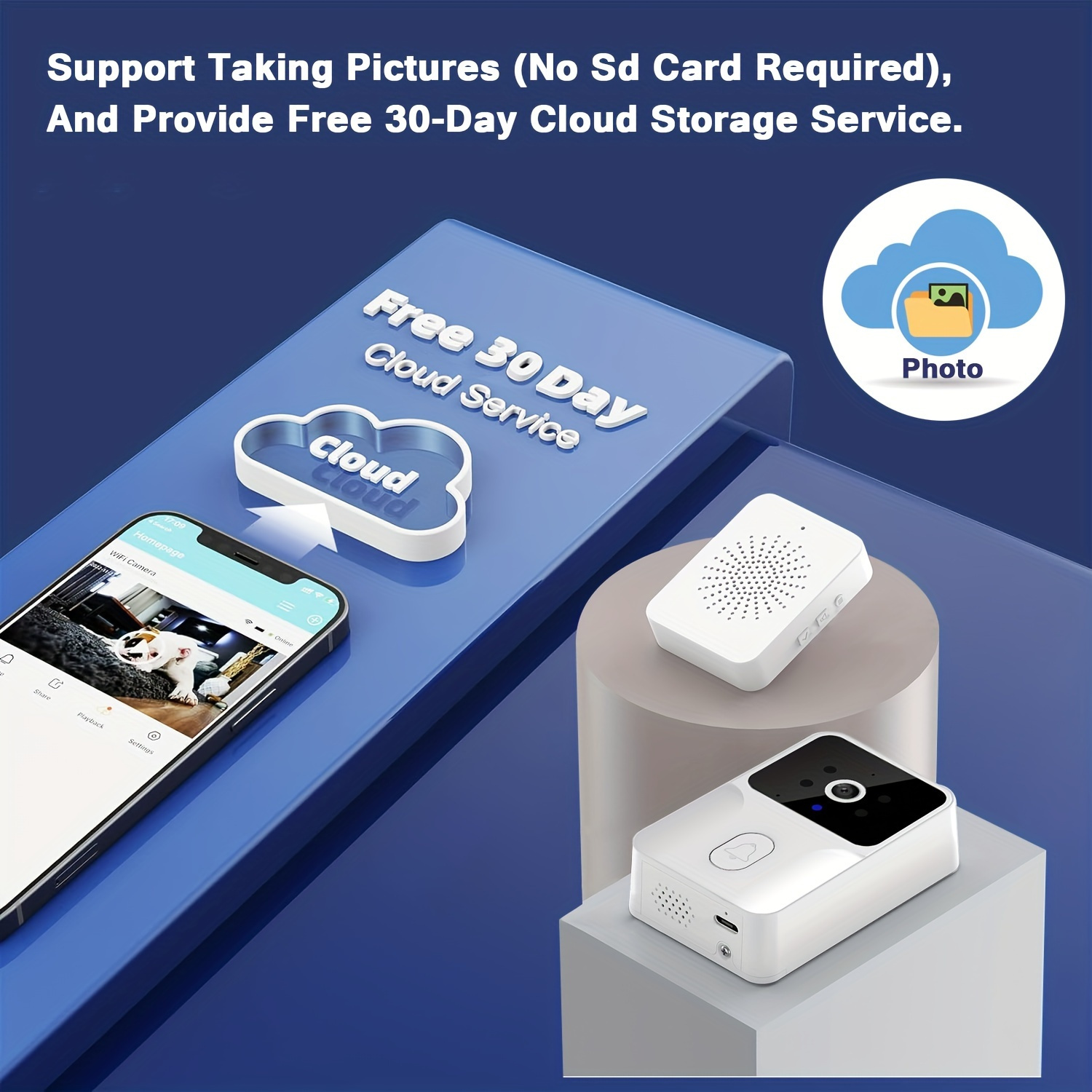 Campainha de Vídeo Inteligente - Home Security Doorbell Camera avaliação e preço